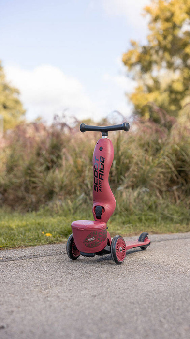 Jeździk i hulajnoga 2 w 1 zamykany schowek Wildcat Highwaykick 1 Lifestyle Scoot & Ride