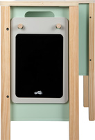 Drewniana kuchnia dla dzieci i sklep 2w1 szałwia zielona Fresh Small Foot