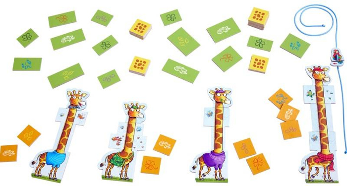 Planszowa gra dla dzieci Szczęśliwa żyrafa Haba