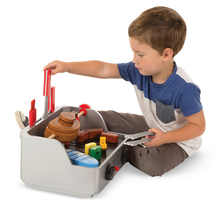 Zestaw do barbecue rożen i grill Melissa and Doug