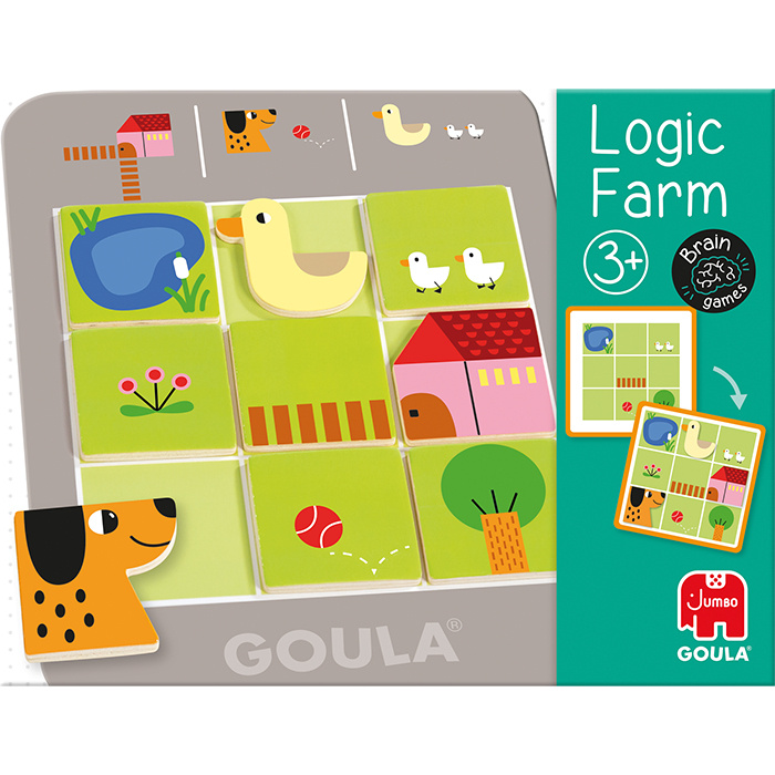 Gra dla dzieci Logic Farm Goula
