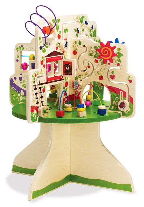 Kostka edukacyjna w kształcie drzewa. Drzewo przygód, Manhattan Toy