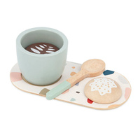 Drewniany zestaw do parzenia kawy Kawa po włosku Janod