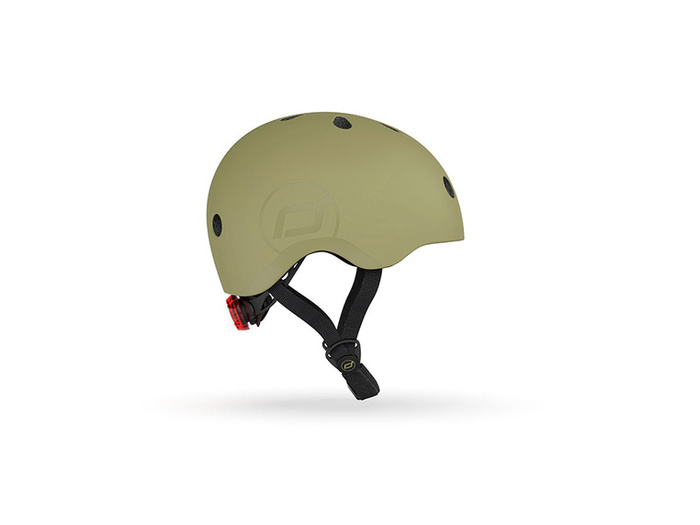 SCOOTANDRIDE Kask S-M dla dzieci 3+ Olive
