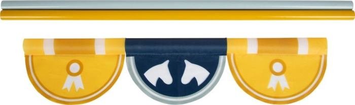 Zestaw przeszkód dla dzieci do skoków i zabaw chorągiewki Small Foot