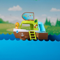 Statek wycieczkowy jacht ze zjeżdżalnią Klorofil