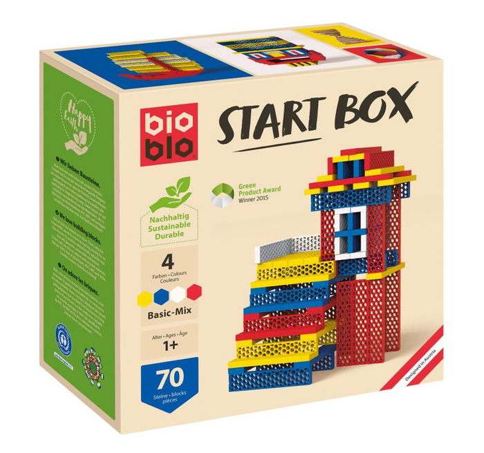 Klocki dla dzieci Start Box Bioblo 70 elementów