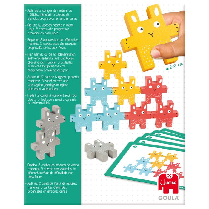 Gra dla dzieci Stacking Game Goula