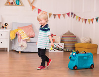 Interaktywna walizka jeździk dla dziecka On the Gogo Woofer Pies B.Toys