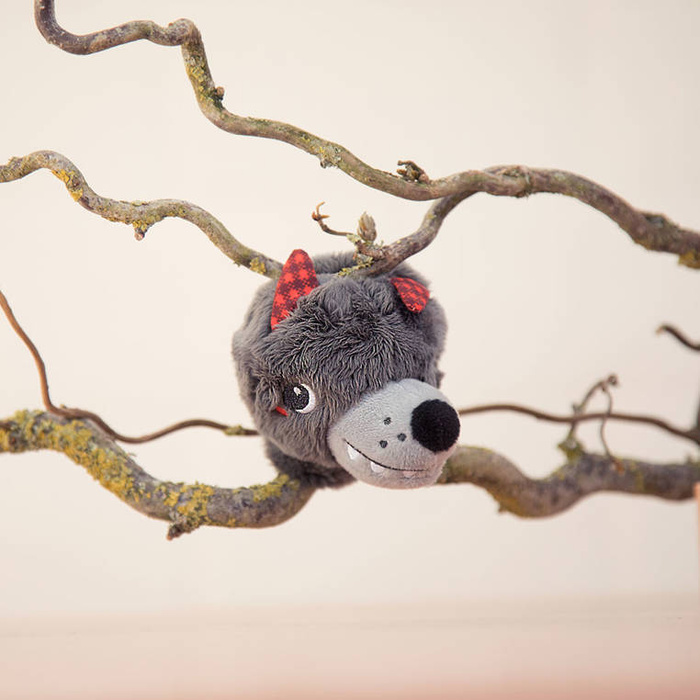 Pacynki z bajki Czerwony Kapturek 4szt. na palec Lilliputiens