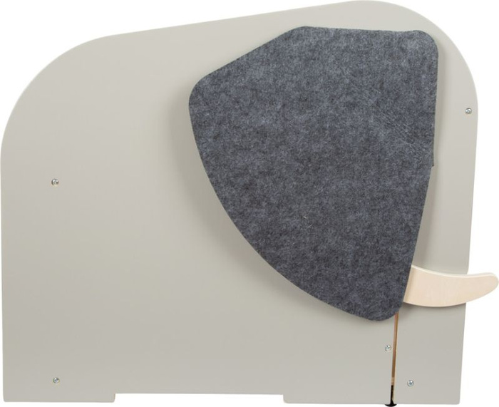 Drewniana skrzynia na zabawki z miejscem do siedzenia Słoń Small Foot