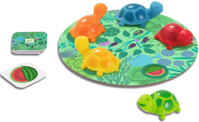 Gra planszowa dla najmłodszych Little Memo Garden Djeco