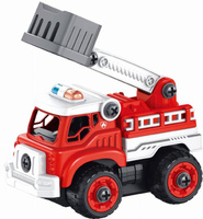 Wóz strażacki do skręcenia zdalnie sterowany 9022 Buki