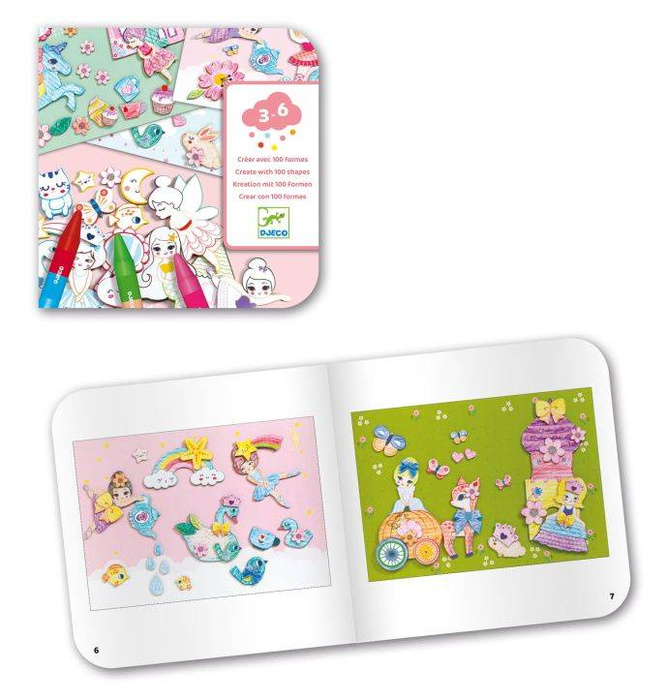 Kreatywny świat dziewczynki Djeco