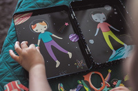 Magnetyczna układanka Kosmiczny kot Mudpuppy