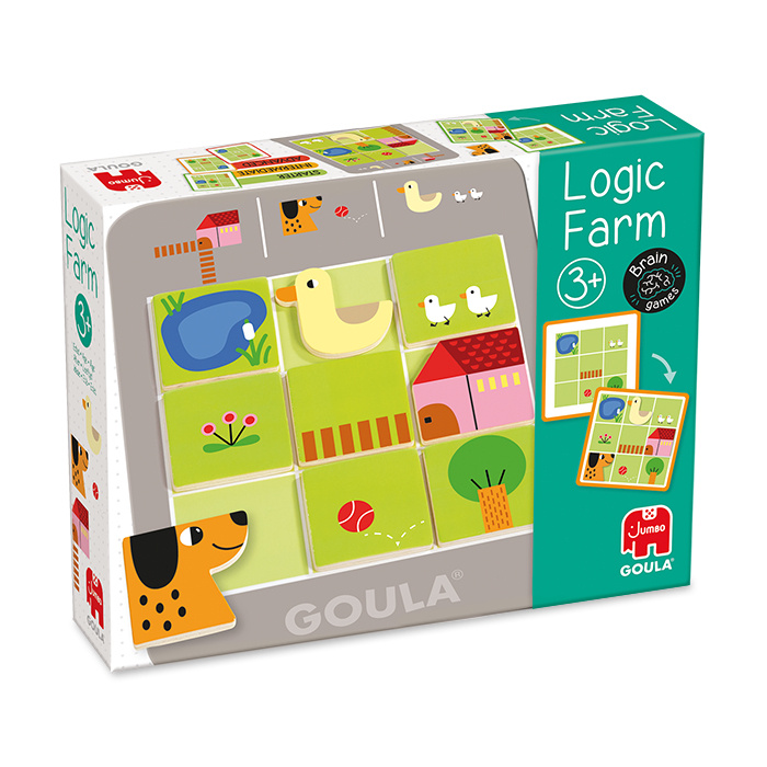 Gra dla dzieci Logic Farm Goula