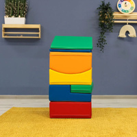 Zestaw do zabawy wielokolorowy Soft Play Little Crawler IGLU