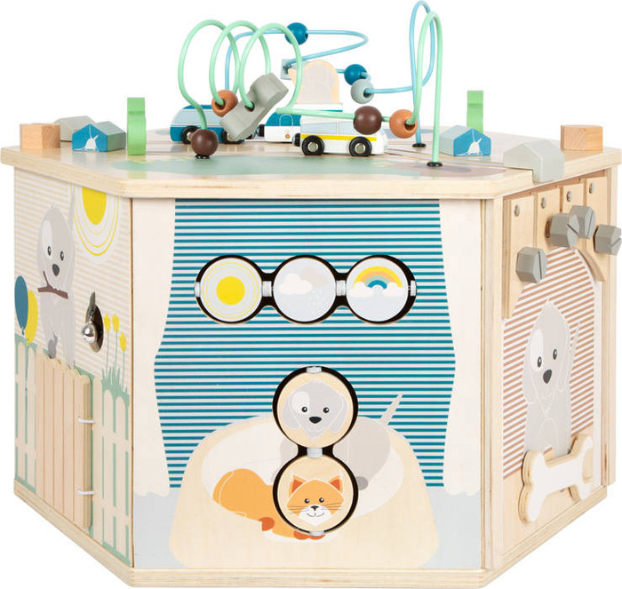 Drewniana kostka motoryczna Zwierzaki domowe XXL Small Foot