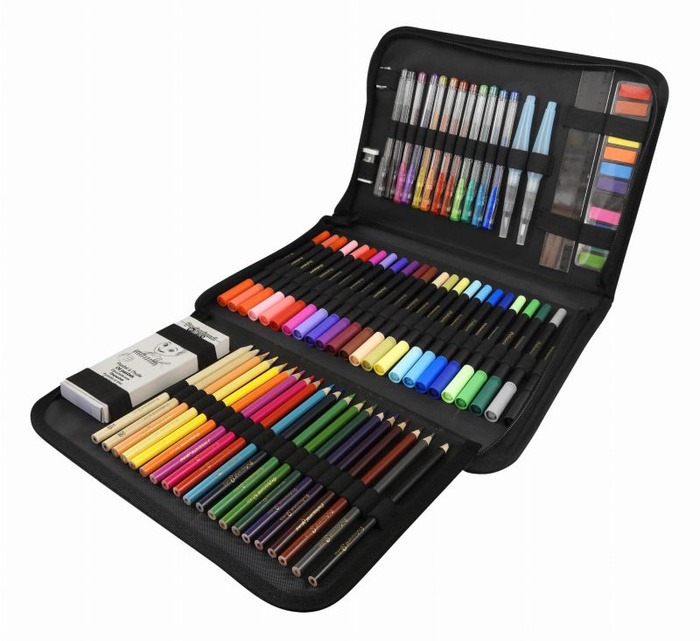 Teczka i szkicownik dla małego artysty Buki