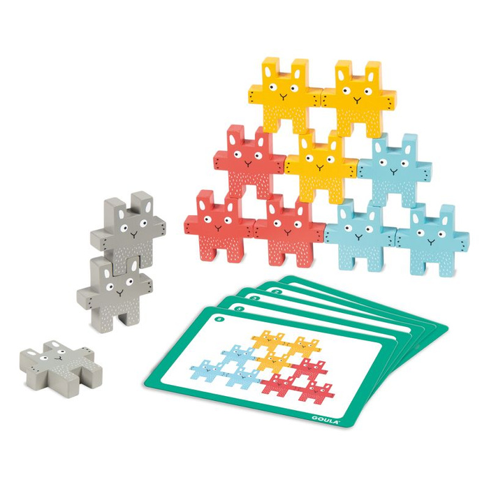 Gra dla dzieci Stacking Game Goula