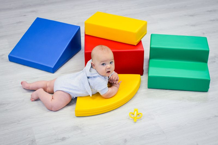 Zestaw do zabawy wielokolorowy Soft Play Corner Climber IGLU