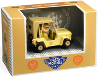 Autko jeep Crazy Motors Lion Safari Djeco