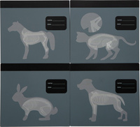 Pluszowy królik z torbą weterynarza i akcesoriami Small Foot