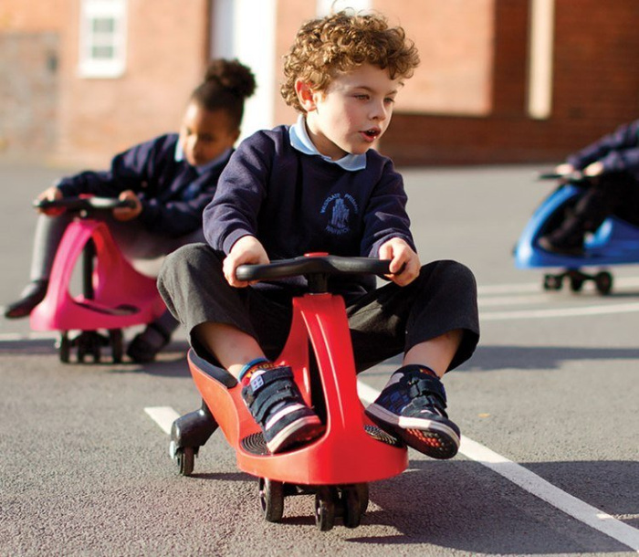 Jeździk dla dziecka Szary bolid Didicar