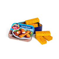 Drewniane paluszki rybne Iglo do zabawy w sklep Erzi