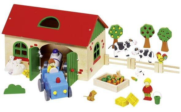Farma dla dzieci. Zwierzęta, maszyny, budynki i inne, goki