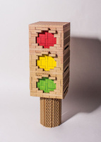 Klocki dla dzieci kolorowy Big Box Bioblo 340 elementów