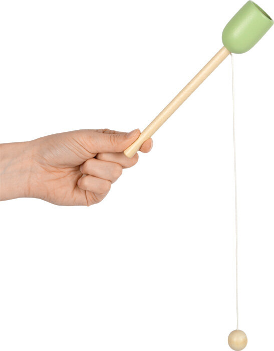 Drewniana gra zręcznościowa dla dzieci Łapanie piłeczki 4 kolory w zestawie Small Foot