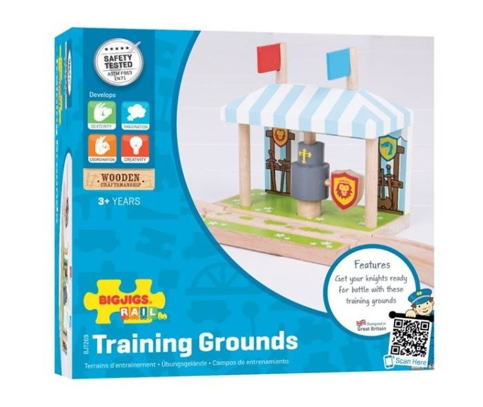 Dodatek do torów Zbrojownia rycerska Bigjigs Rail