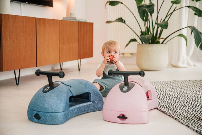 My First wielofunkcyjny jeździk pchacz dla dzieci 3w1 Scootandride Steel