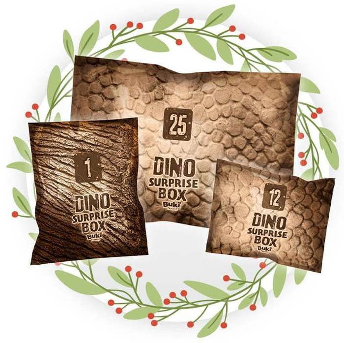 Zestaw mały archeolog 25 niespodzianek z dinozaurami Buki