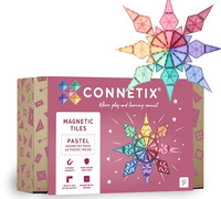 Klocki magnetyczne Connetix Pastel Geometry Pack 40 el