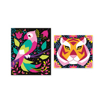 Zestaw kreatywny Przeplatanka 3D String art Zwierzęta dżungli Janod