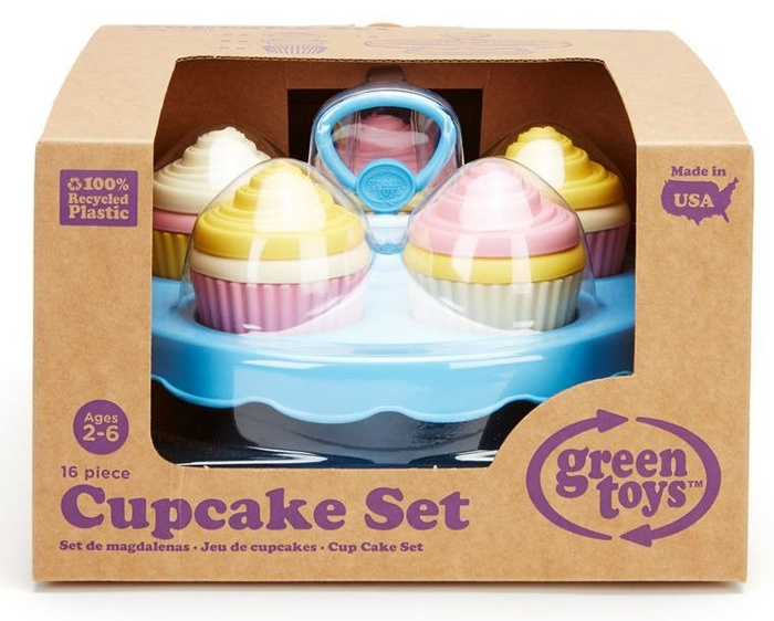 Niebieska patera z łakociami, Green Toys