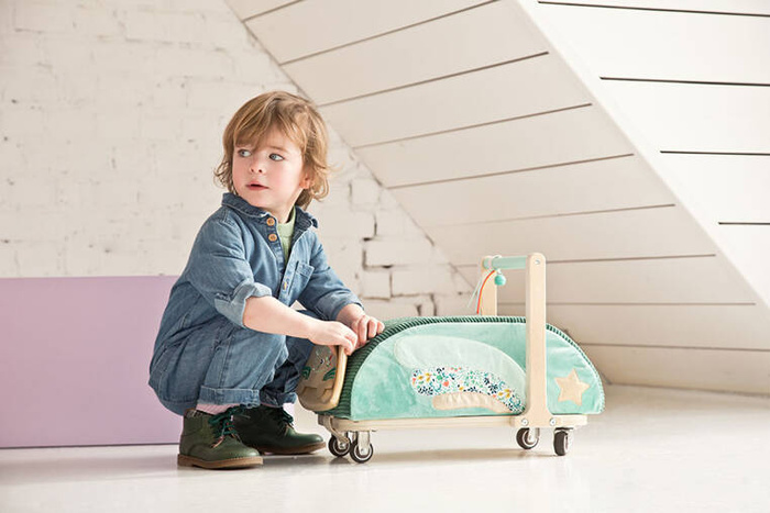 Drewniany jeździk z torebką Smok Joe LILLIPUTIENS