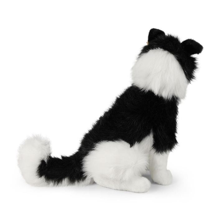 Maskotka dla dzieci piesek Border Collie siedzący 40 cm Rappa