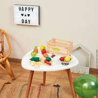 Drewniana skrzynka z warzywami i owocami Green Market 22 elementy 3-8 lat, Janod