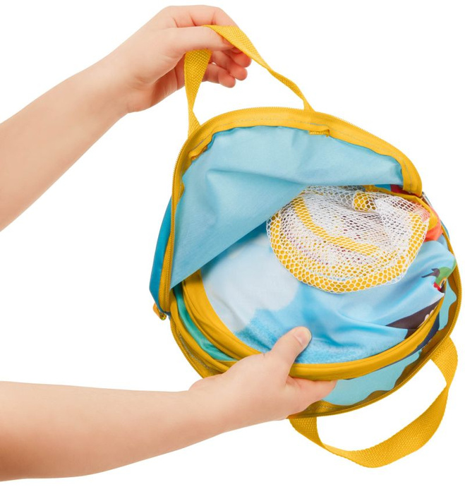 Gra zręcznościowa woreczki z grochem 3 w 1 Toss ‘n’ Score B.Toys