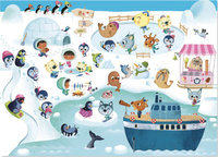 Zestaw kalkomanii zrób to sam Krainy Djeco