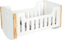 Łóżeczko na biegunach Kołyska dla lalki Little Button Small Foot