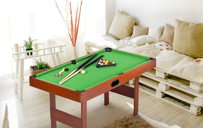 Bilard dla dzieci, duży stół bilardowy
