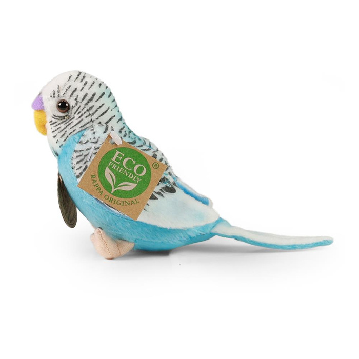 EKO Papużki Faliste 13 cm miękkie Pluszaki z Dźwiękiem Rappa