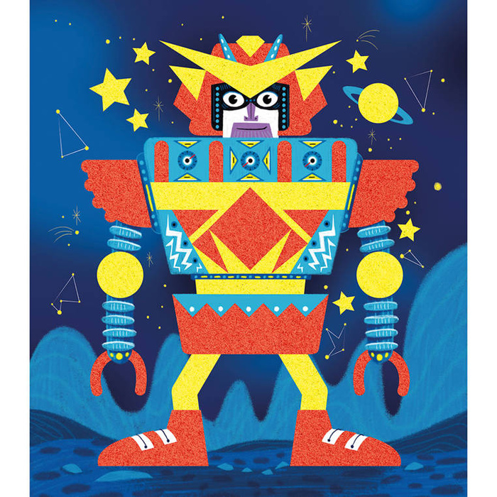 Multizestaw kreatywny dla dzieci Kosmiczne Przygody Janod