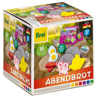 Drewniany zestaw do zabawy w kuchnię Kolacja Erzi